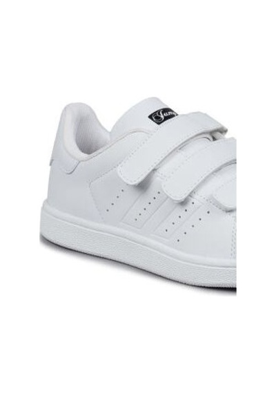 Jump 28711 Cırtlı Unisex Spor Ayakkabı Beyaz Beyaz