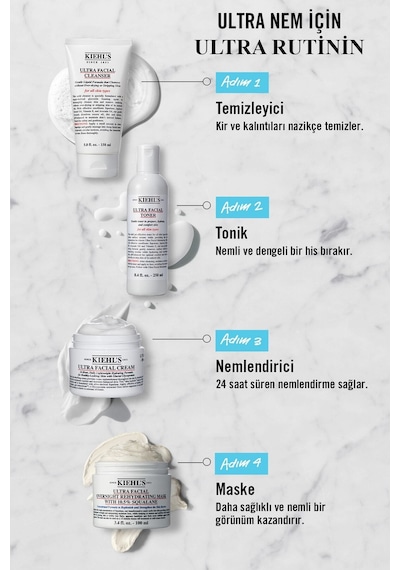 Kiehl's Ultra Facial 24 Saat Nemlendirici Günlük Krem 50 Ml