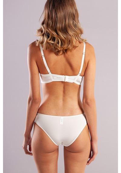 Lenaca Gala Balconette Foam Cup Bra, Ekru Konforlu Ve Şık Sütyen, Strapless Çok Renkli