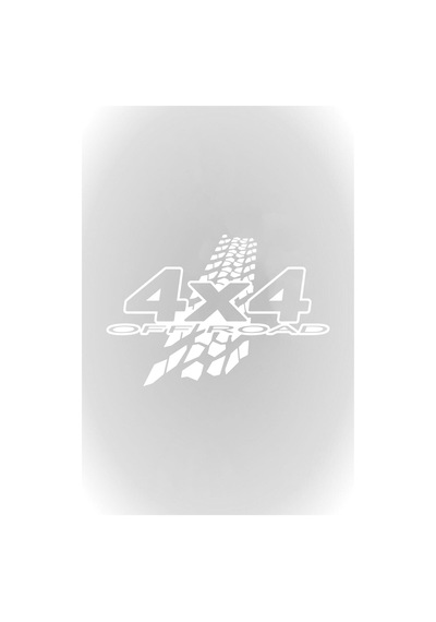 Off Road 4x4 Oto Sticker 25 Cm