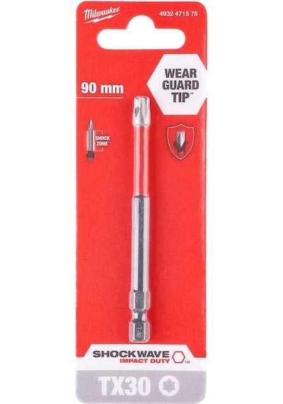 Mılwaukee Tx30 Shockwave Bits Uç 90 Mm