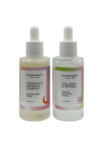 Provence Beauty Glow Routine Gece + Gündüz Bakımı Serum Seti 2 x 60 ML