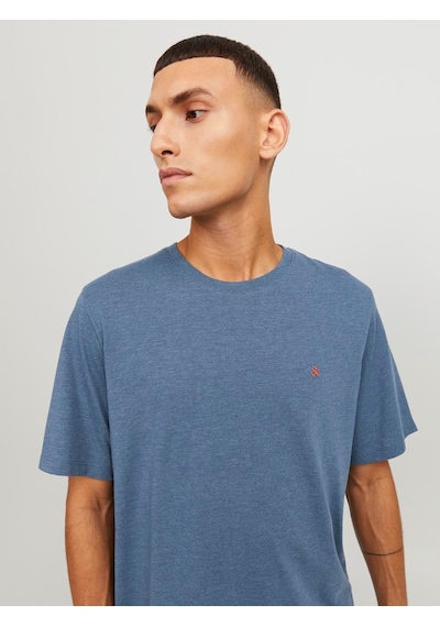 Jack & Jones Jjepaulos Tee Ss Crew Neck Noos Erkek T-shirt-27876-mavi Mavi Jack & Jones Jjepaulos Tee Ss Crew Neck Noos Erkek T-shirt-27876-mavi Mavi