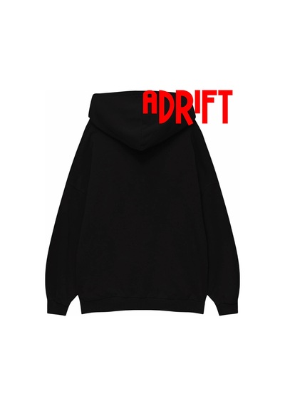 Tarzsokak Unisex Essentials Özel Tasarım Swearshirt Hoodie Siyah