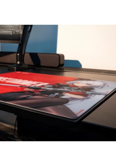 Dream Gamer Aim Stormer Float Glass Mousepad - Control Yüzey Red 2-500 X 400 Mm