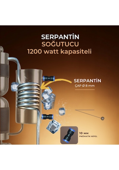 Distilon Ds08 Potstıll Damıtma Cihazı 26 Lt