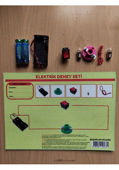 Basit Elektrik Devresi Deney Seti