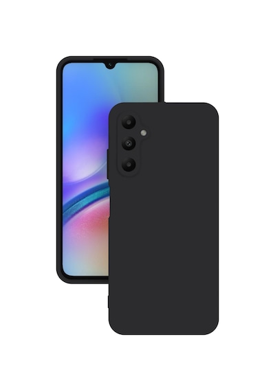 Samsung Galaxy Uyumlu A05s Kılıf Kamera Korumalı Silikon Rubber Arka Kapak Siyah