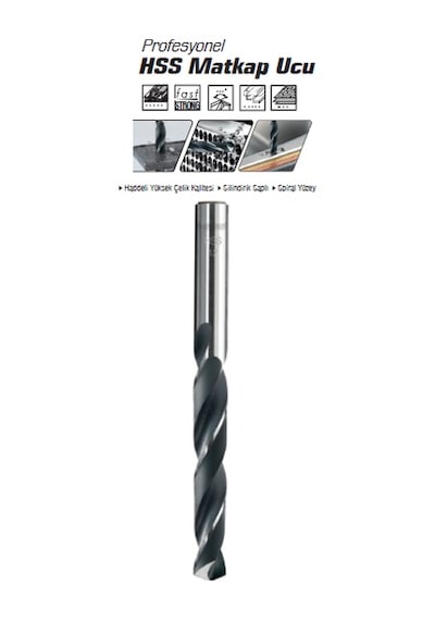 Baytaş Profesyonel Hss Metal Ve Ahşap Matkap Ucu 12.0 Mm