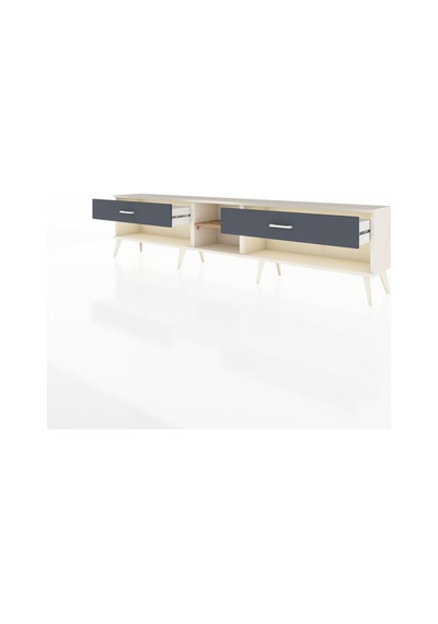 Arges Tv Ünitesi Tek Raflı 2 Çekmeceli 220x30x51 Aytaşı-çam/antrasit Atlas Çam/antrasıt - Aytası Arges Tv Ünitesi Tek Raflı 2 Çekmeceli 220x30x51 Aytaşı-çam/antrasit Atlas Çam/antrasıt - Aytası