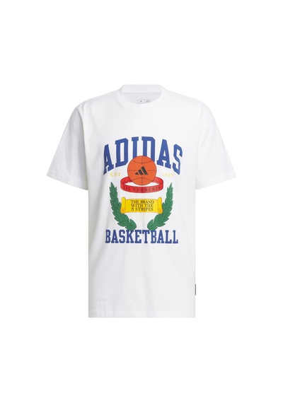 Adidas Varsity Crest T Erkek T-shirt-beyaz