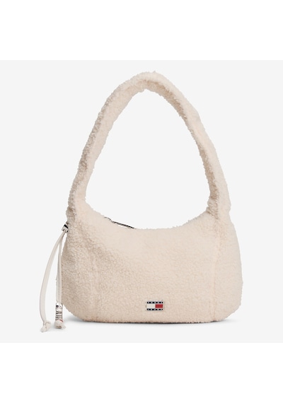 Tommy Hilfiger Kadın Bej Omuz Çantası Aw0aw18077-0f6 Krem