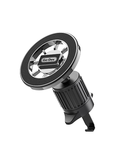 Go Des Gd-hd366 M-safe Magnetik 360 Derece Dönebilen Havalandırma Tasarımlı Telefon Tutucu Siyah