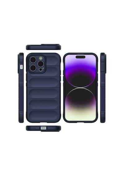 Newface - 764 - Apple iPhone Uyumlu 16 Pro Max Kılıf Optimum Silikon - Aconcept - - Lacivert