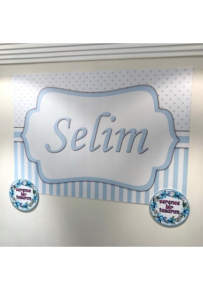 Doğum Günü-Baby Shower-Diş Buğdayı-Bebek Mevlüdü Branda Afiş (266824924)