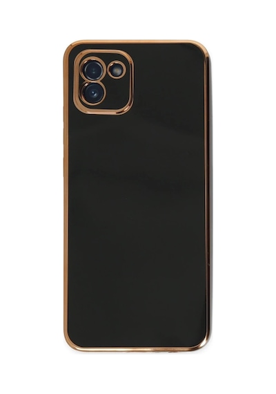 Samsung Galaxy A03 Kılıf Volet Silikon - Siyah 0.2M-Çok Renkli