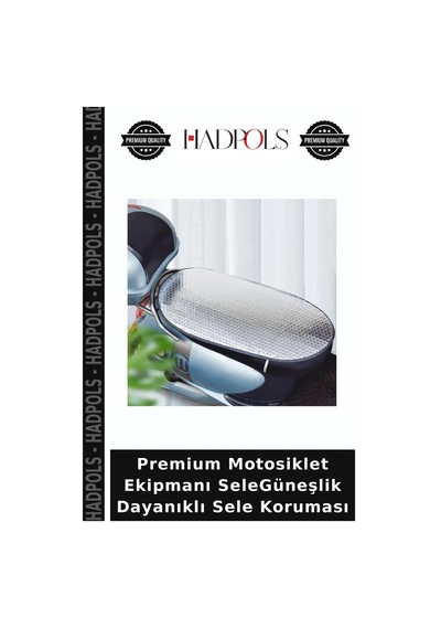 Premium Motosiklet Ekipmanı Selegüneşlik Dayanıklı Sele Koruması
