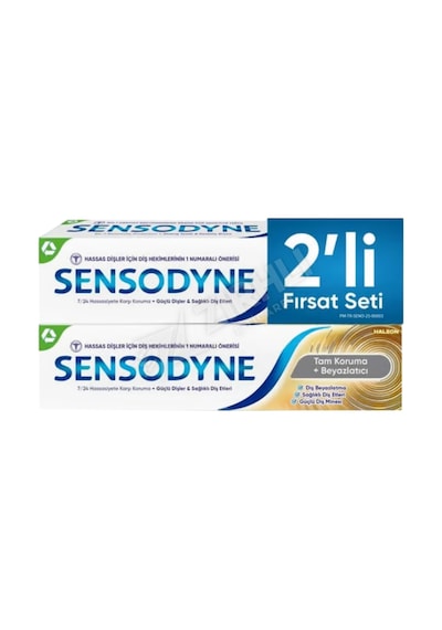 4 Adet Sensodyne Tam Koruma Beyazlatıcı Diş Macunu 50 Ml + 50 Ml 87320936