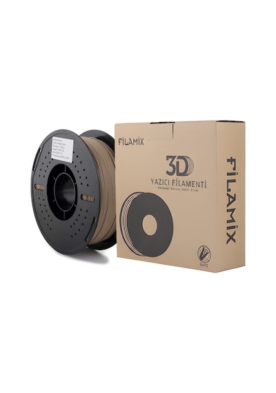 Filamix Pla+ Ahşap Wood Rengi Filament 1,75mm 1kg - Bisiparisve