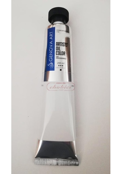 Cenova Art Profesyonel Yağlı Boya 710 Titanium White 200 ML