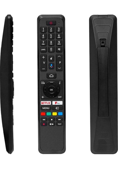 Vestel Rc 43161-32fa9500-65q9900 / Toshiba 43ua20-49ua20-65ua4b-ua6b Netflix-play-mikrofon Tuşlu Ses Komutlu Lcd-led Tv Kumanda