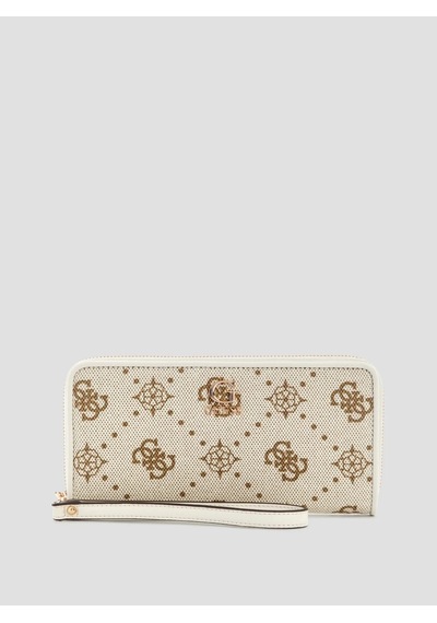 Guess Neda Slg Large Zıp A-cüzdan-cp9654146 Beyaz