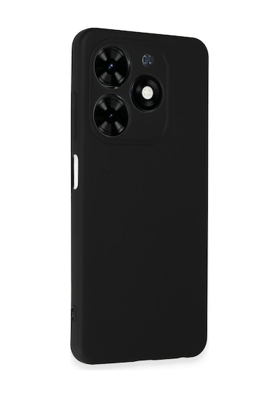 Tecno Spark Go 2024 Kılıf First Silikon - Siyah 0.2M-Çok Renkli