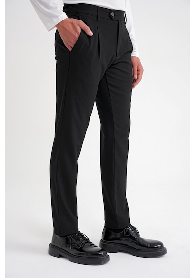 Efor P 1174 Pantolon Comfort Siyah-1 Casual Siyah Efor P 1174 Pantolon Comfort Siyah-1 Casual Siyah
