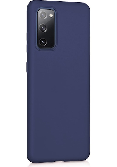 Microsonic Matte Silicone Samsung Uyumlu Galaxy S20 Fe Kilif Lacivert 458652451