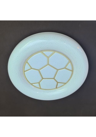 45w Sıva Üstü Led Panel Armatür Gold Futbol Desen Beyaz