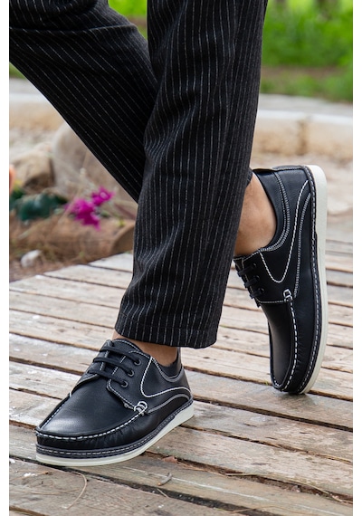 Daxtors D0607 Günlük Ortopedik Erkek Casual Ayakkabı Siyah