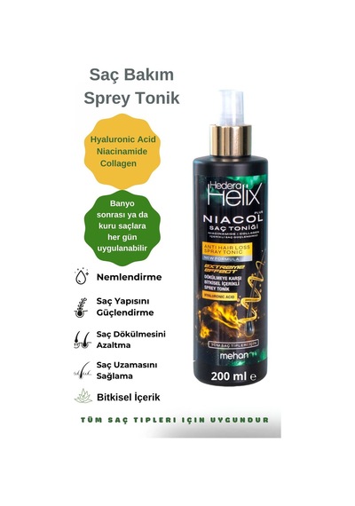 Evnalia Hedera Helix Bitkisel Kollajen Saç Toniği 200 ML