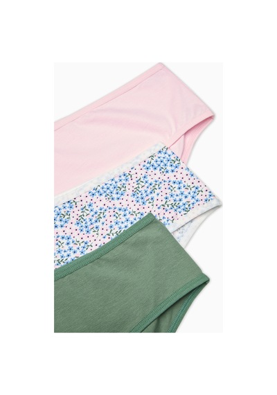 Penti Sweet Bouquet 3lü Cover Çok Renkli Slip Külot