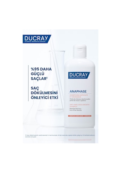 Ducray Anaphase Hair Loss Growth Şampuan 400 Ml