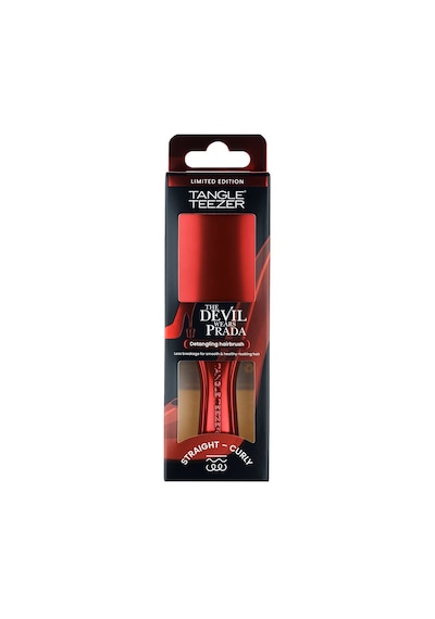 The Devil Wears Prada Ultimate Detangler Kırmızı Chrome Saç Fırçası-tarak / Mini Boy Tangle Teezer