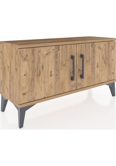 Arges Şifonyer Tek Raflı 2 Kapaklı 88x30x48 Çam-çam Çam