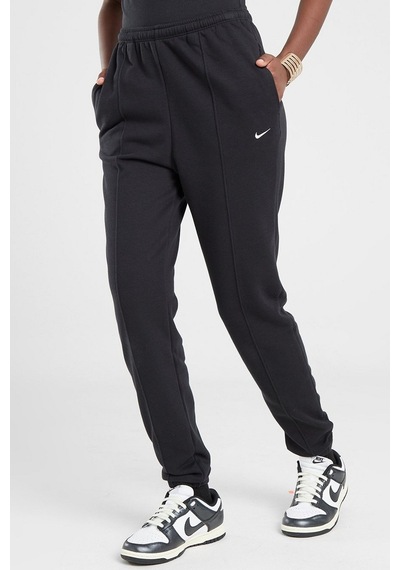Nike Sportswear Chill Terry High Rise Jogger Kadın Yüksek Bel Slim Fit Eşofman Altı Siyah Siyah