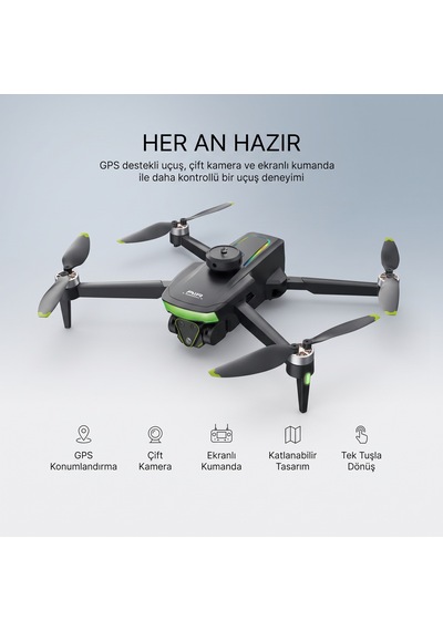 Air Drone Çift Kameralı