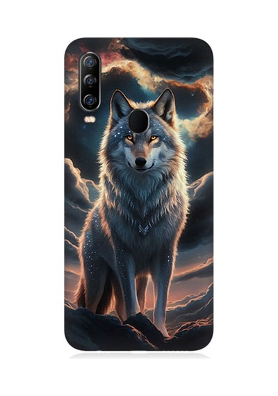 General Mobile Discovery Gm20 Pro Uyumlu Kurt Ve Ay Desenli Silikon Kılıf