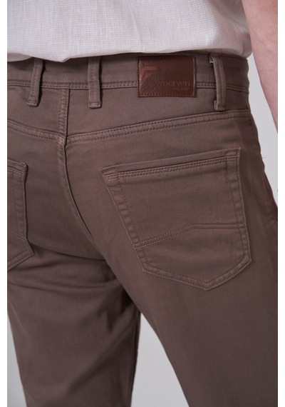Morven Erkek Haki Pamuk 5 Cep Slim Fit Jean Pantolon 25ms003040710 Haki Morven Erkek Haki Pamuk 5 Cep Slim Fit Jean Pantolon 25ms003040710 Haki