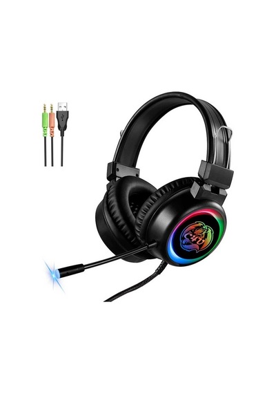 C4U Dragon RGB Stereo Oyuncu Kulaklığı