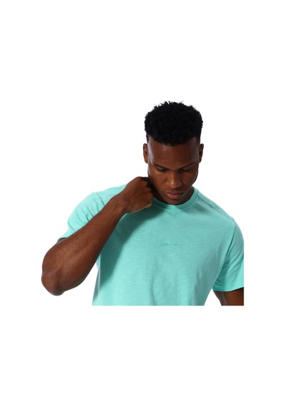 Sportive Iga Erkek Yeşil Günlük Stil T-shirt 25ye031-ysl Yeşil