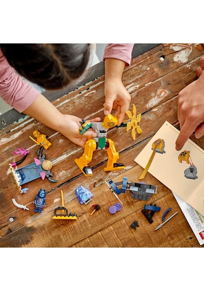 LEGO® Ninjago Arin’in Savaş Robotu 71804 4+ Yaratıcı Oyuncak Yapım Seti - 104 Parça