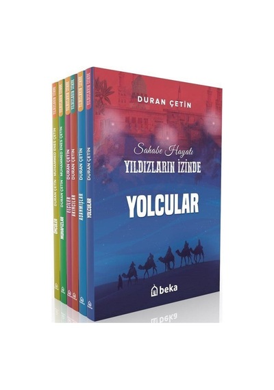Sahabe Hayatı - Yıldızların İzinde Seti 6 Kitap / Duran Çetin