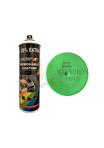 Motip Yeşil Soyulabilir Sprey Boya 500 ML - Plastidip