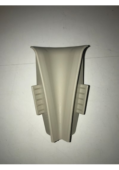 Laminat Parke Süpürgelik Köşe Bağlantı Aparatı 8 CM Gri Renk