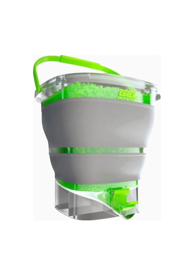 Gel Blaster Gellet Depot Katlanabilir Jel Mermi Haznesi Nerf, Oyuncak Tabanca Gri-yeşil