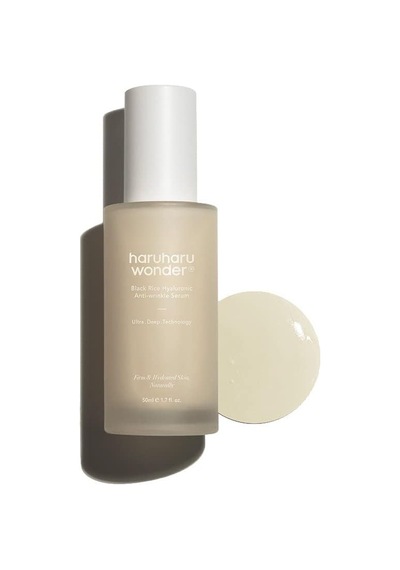 Haruharu Wonder Black Rice Hyaluronik Kırışıklık Karşıtı Serum 1.6 Fl. Oz / 50 Ml Kırışıklık Bakımı, Cilt Sıkılaştırıcı