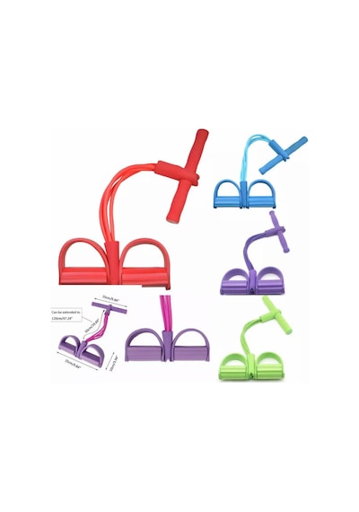 Body Trimmer Egzersiz Aleti El Ayak Egzersiz Direnç Yayı Lastiği