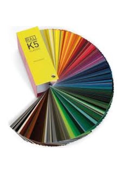 Ral K5 Renk Kataloğu - Yarı Mat - Water Based